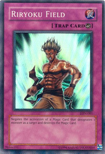 Yu-Gi-Oh! - Riryoku Field (LON-081) - Labyrinth of Nightmare - 1st Edition - Super Rare