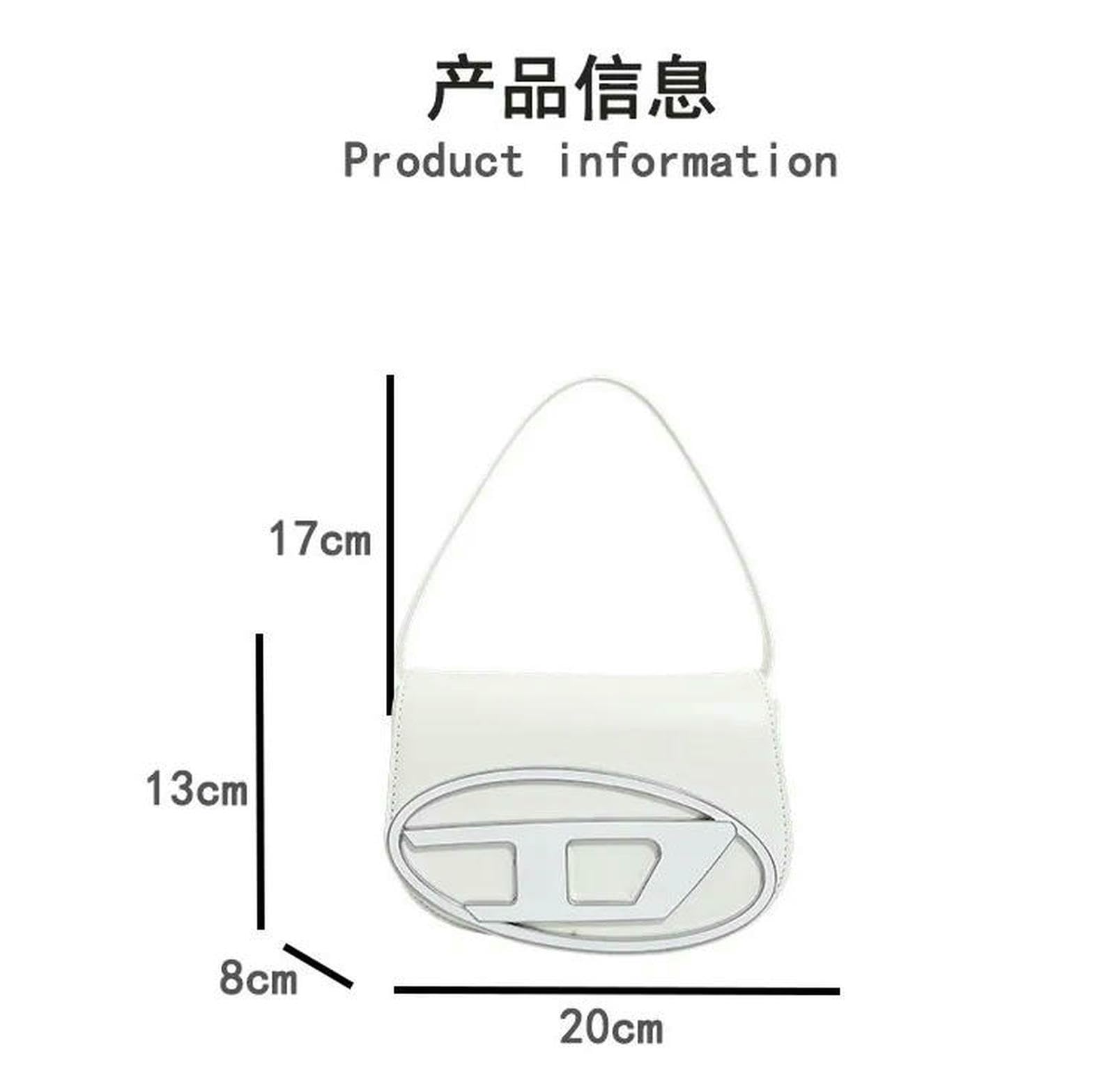 Borse Borsa da Donna di Lusso Leggero alla Moda A Tracolla E Versatile dal Design Nicchia per Gli Spostamenti Quotidiani-Bianco