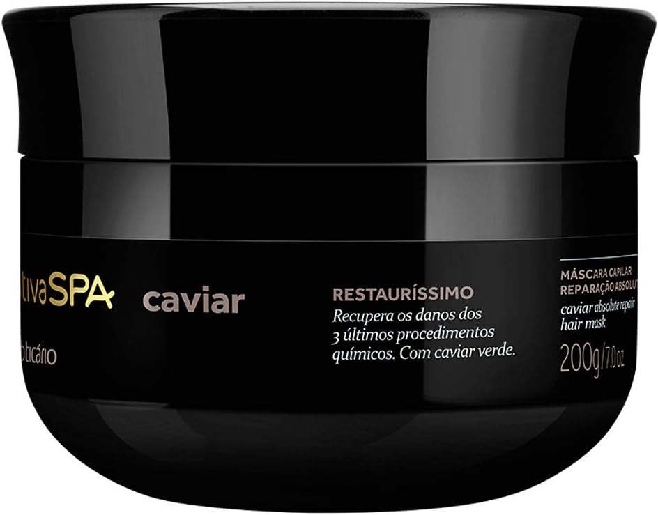 O Boticario Nativa Spa Caviar Hair Repair Mask, 200 g