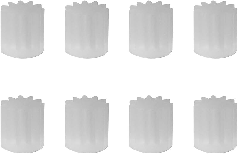 8 piezas de engranaje de motor 11 dientes para H12C F181 U818A H502E H502S RC Quadcopter Drone