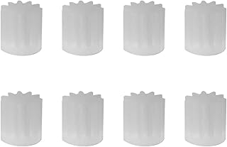 Maxmoral 8pcs Motor Gear Parts 11Teeths for H12C F181 U818A H502E H502S RC Quadcopter Drone