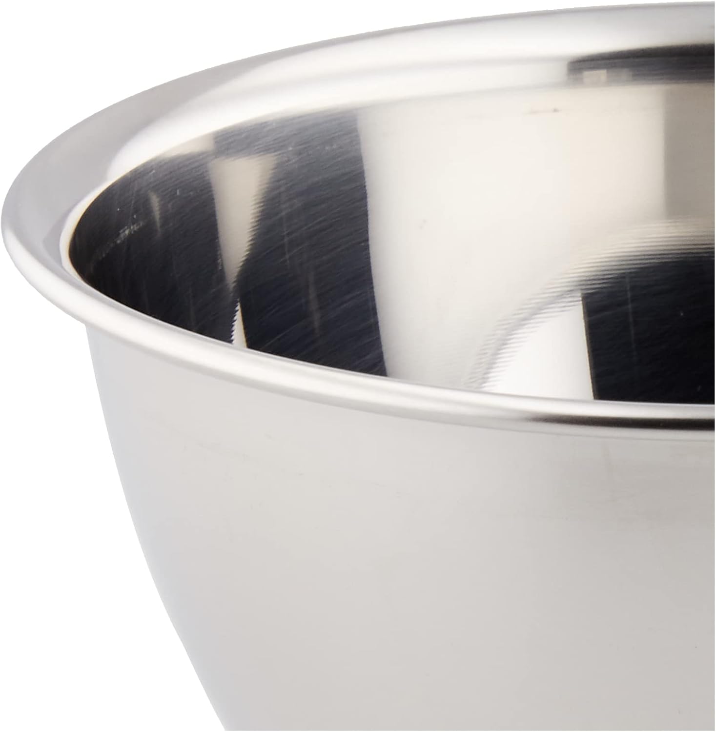 Nagao Tsubamesanjo Deep Bowl Outer Diameter 6.6 inches (16.7 cm), 18-8 Stainless Steel, Made in Japan