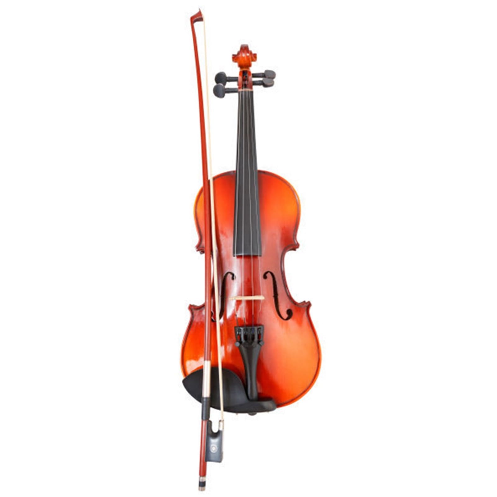 Geigenbogen Gebogener Violinbogen Violinbogenmaterial Violinbogen Musikinstrument Musikbogen(4 4)