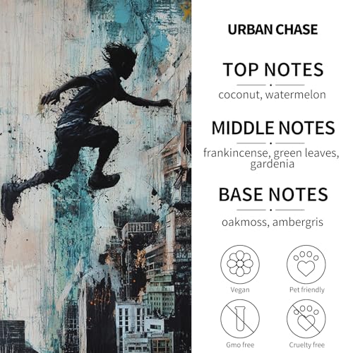 Image of 2-Pack Car Fresheners Long Lasting & Car Deodorizer - Urban Chase Hanging Car Air Freshener for Men, Car Necessities & Scent Diffuser by VUTOLLOSA