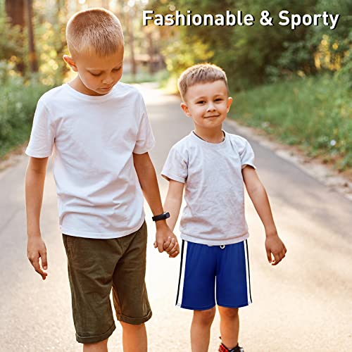 Resinta 4 Pack Toddler Boy Mesh Active Shorts Quick Dry Athletic Performance Basketball Shorts #TOP4