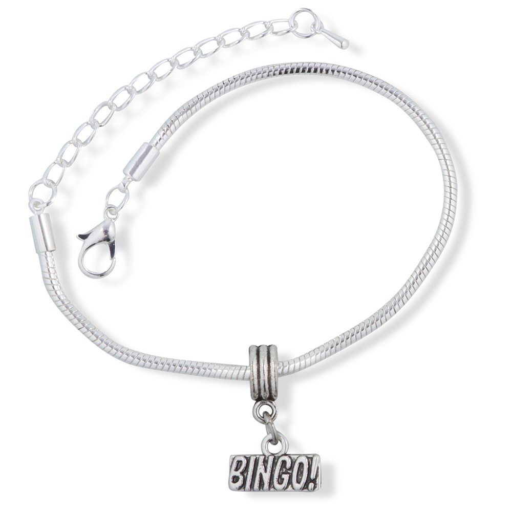 Bingo Bingo! Snake Chain Charm Bracelet
