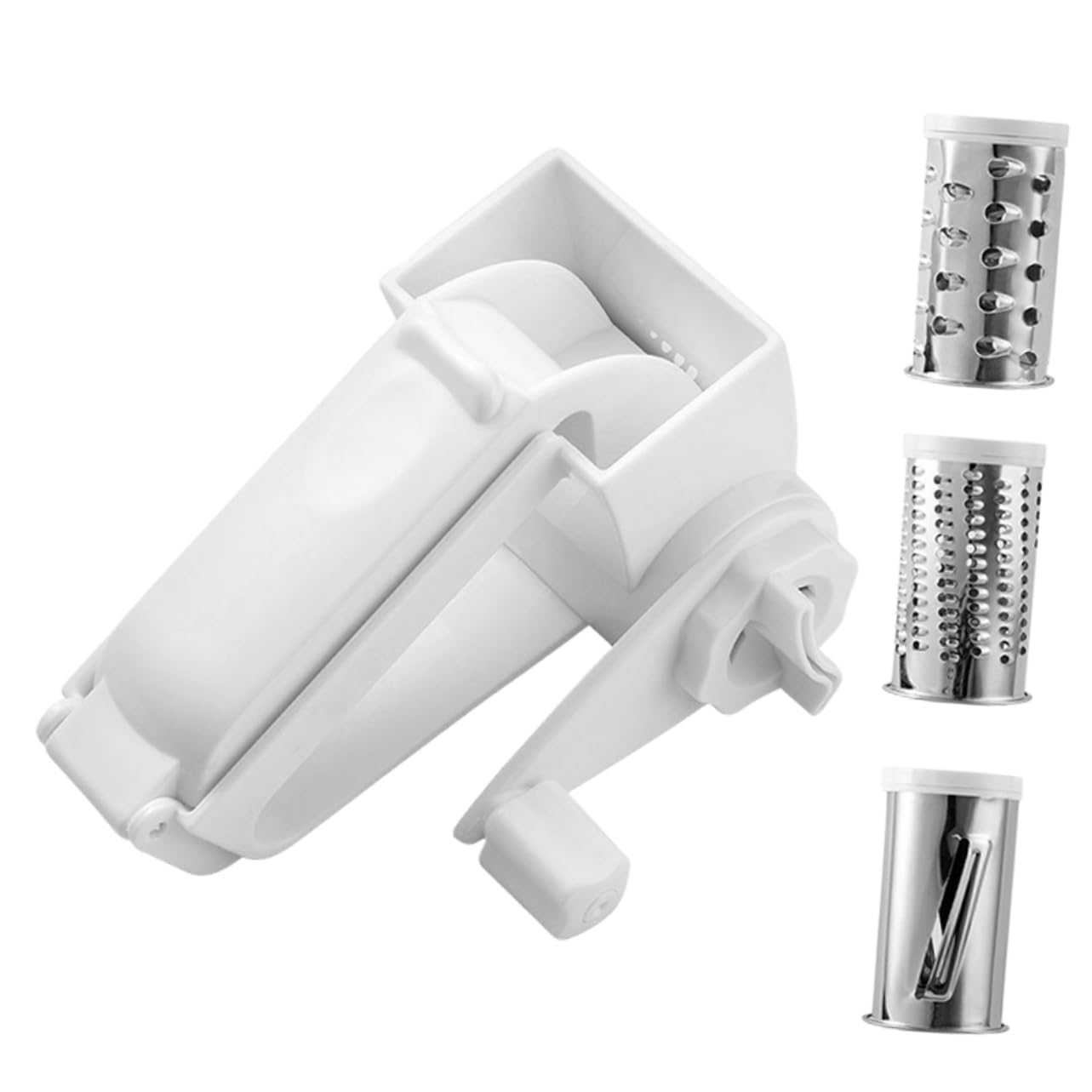 SOLUSTRE 1Set Portable Handheld Cheese Grater Kitchen Accessory for Grating Cheese Chocolate and Vegetables Lightweight and Easy to Use for Home Camping