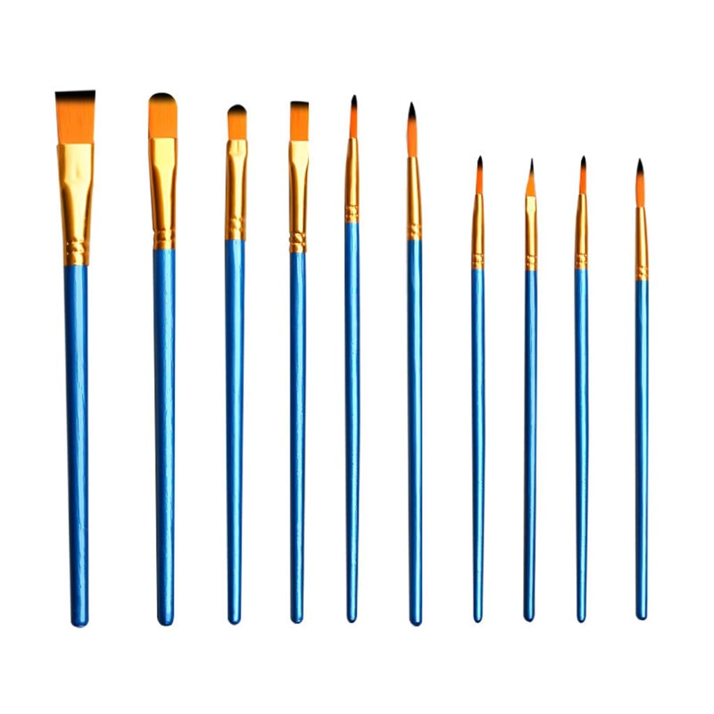 Gouache Brush Set Oil Paintbrush Watercolour Outlining