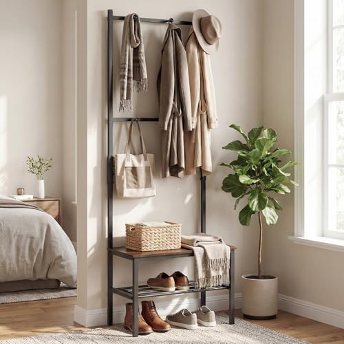 hall trees freestanding