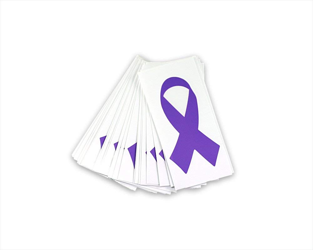 Stickers Cancer Awareness lot autocollants de sensibilisation x25