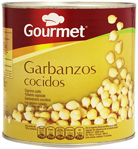 Marca Blanca - Gourmet Garbanzos Cocidos, 2.5kg