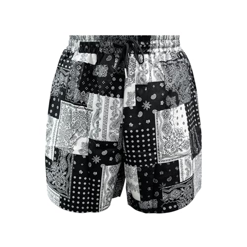 90s nike design swim shorts 総柄 白タグ 90s nike design swim