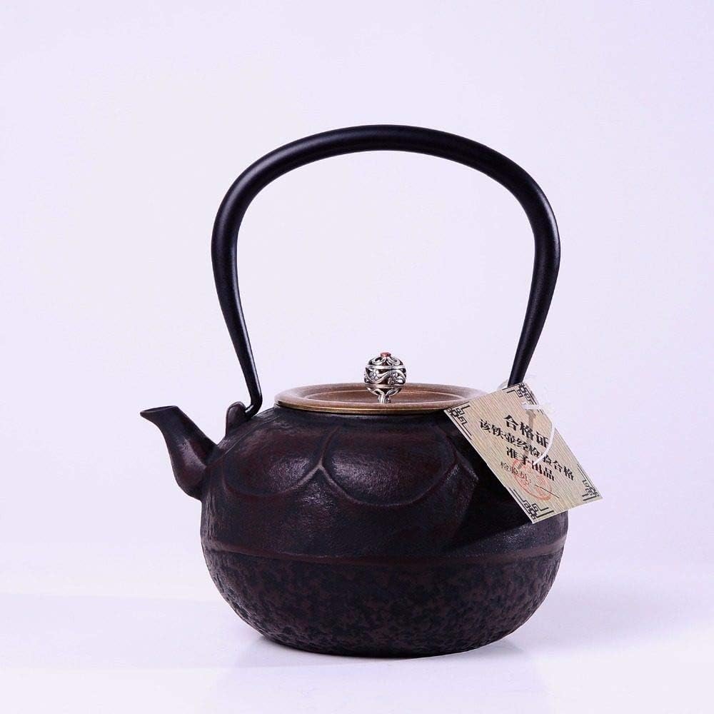 Dzbanek Do Herbaty Do Domowego Biura 1.2L / 1200ML Dzbanki Do Herbaty Ręcznie Robiony Żeliwny Czajniczek Czajnik Użytku W Kuchni Domowej