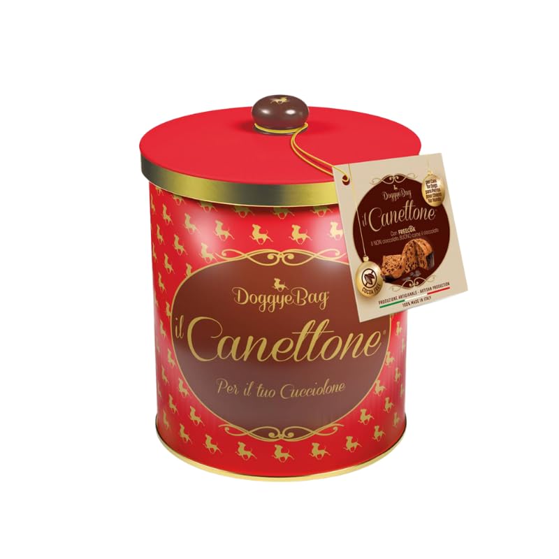Panettone per cani - Canettone Special Edition, Dolce Natalizio per Cani, Confezione Regalo, 125 Grammi - Diversi gusti disponibili (Freecoa)