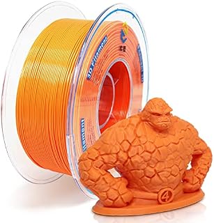 YOUSU Silk 3D Printer Filament,Shiny Silk Sliver PLA Filament 1.75mm 1kg Spool (2.2lbs), Strong Bonding and Overhang Performance,Compatible with Most of 3D Printer