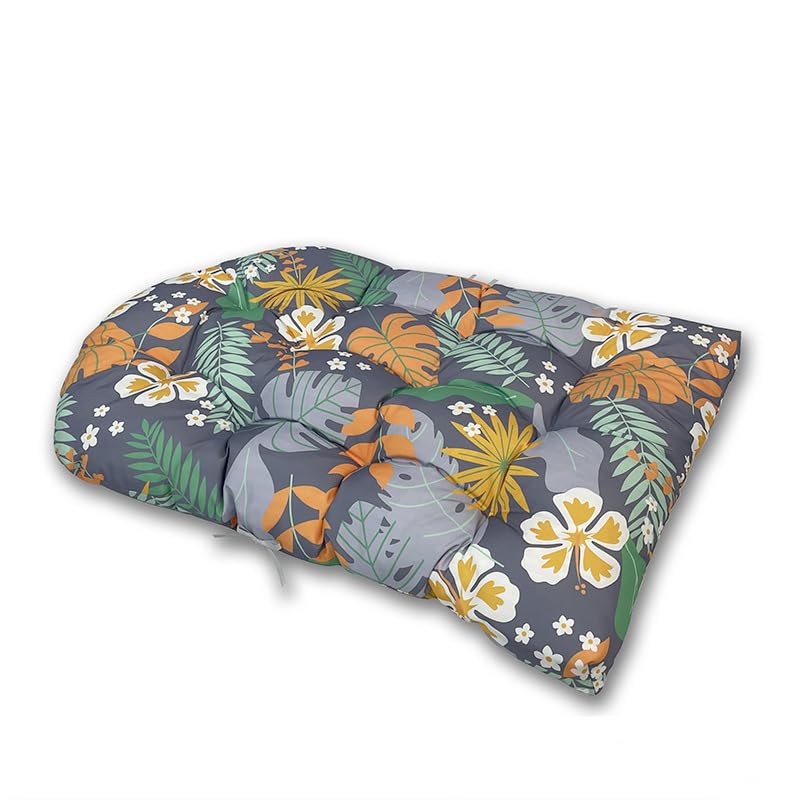 Cojín para silla colgante tipo huevo jardín exterior cojín grueso ratán reclinable suave patio
