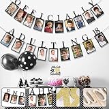 Zoom IMG-2 zorvyn 18 carte glitterate ghirlanda