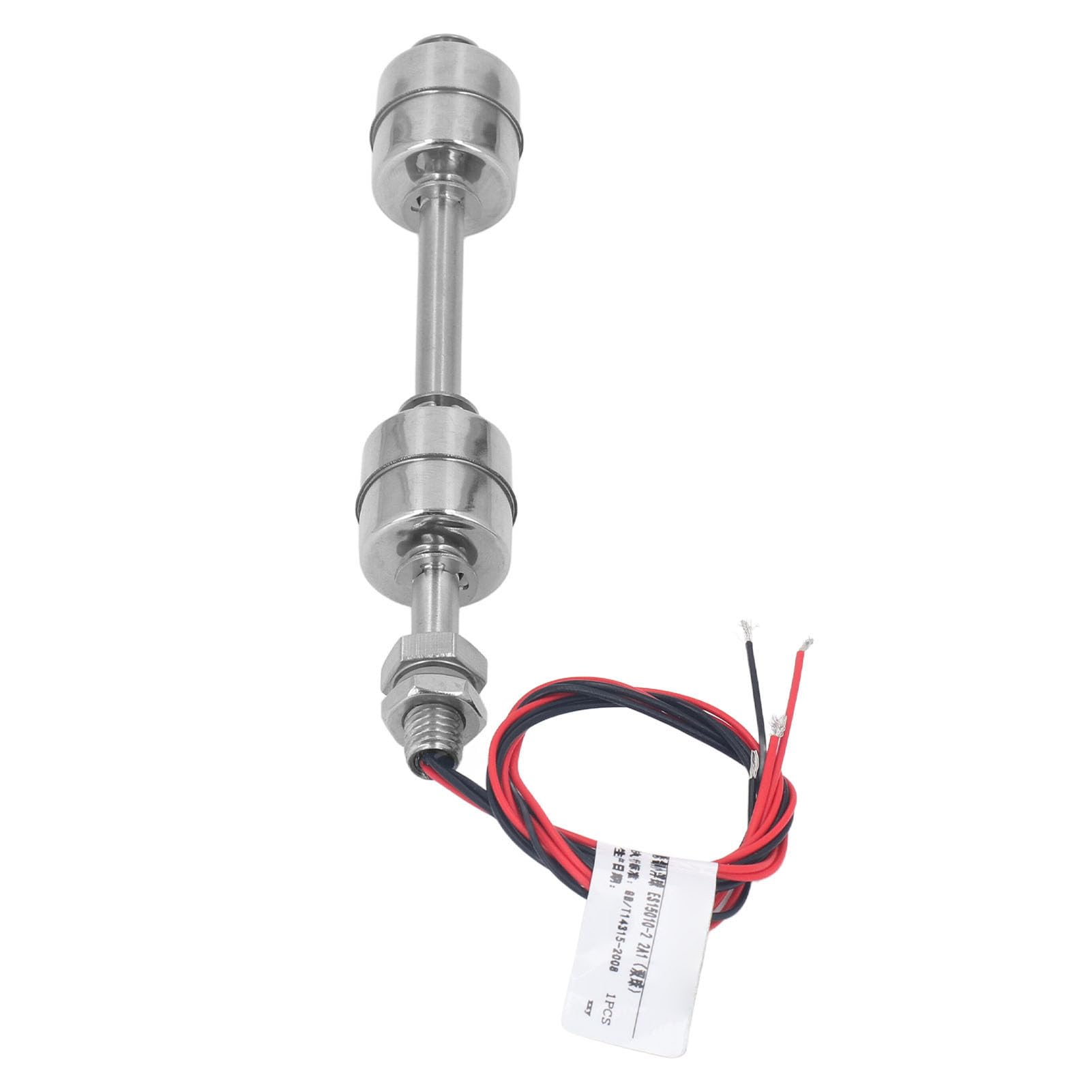 Yuecoom Water Level Sensor, Double Ball Water Level Controller, 304 Stainless Steel Water Level Wired Sensor Switch for Water Tank Garden Pond