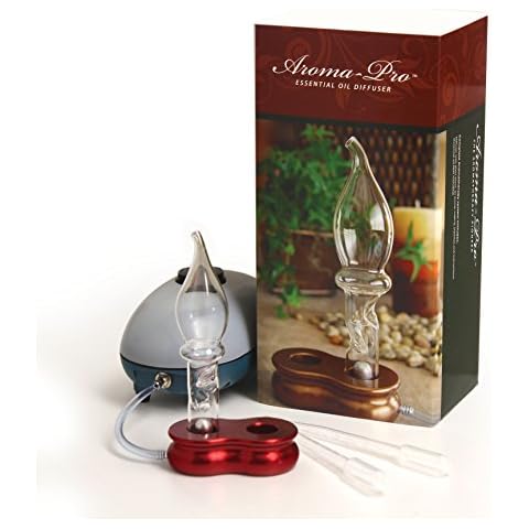 Aroma-Pro Essential Oil Atomizer Diffuser Made in USA 110V Essential Oil Diffuser Whole House Diffuser, Home Fragrance Diffuser, Nebulizing Diffuser, Aroma Diffuser for Home - Red by Diffuser World Cover