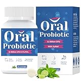Oral Probiotics for Mouth Bad Breath for Adults - 11 Billion CFU - Oral Dental Probiotics for Teeth and Gums - Boosts Oral Health - Dry Mouth, Gum Restore, Fresh Breath & Gut Health, 90 Lozenges