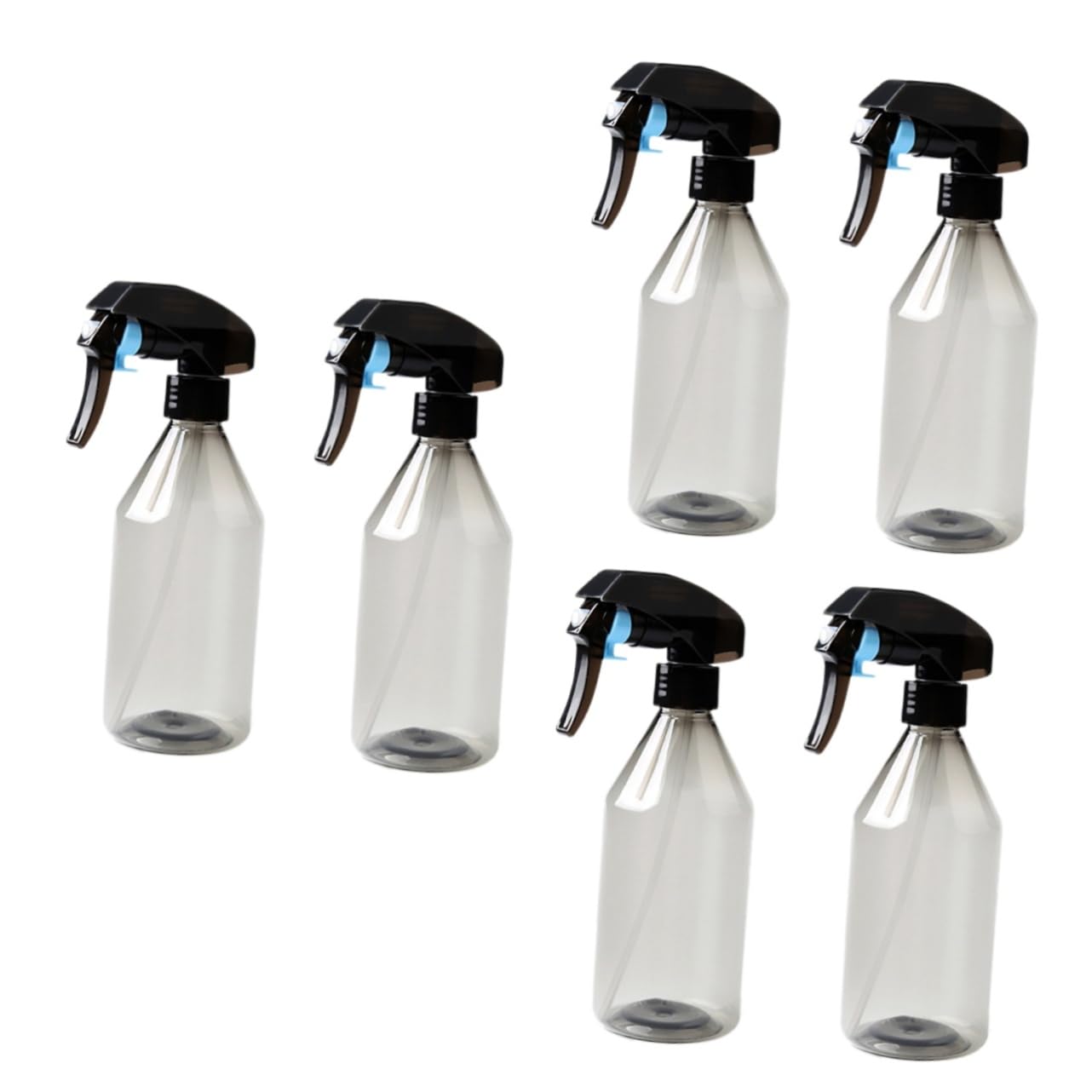 3 Sätze Sprühflasche Sprühnebel Flasche Plastikflasche Haarstyling-flasche Wasserspray Wassersprüher Aus Kunststoff Wasserflasche Für Haare Schwarz Zufällige Farbe 2 Stücke * 3