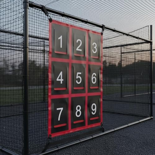 Filet Cible Baseball pour Entraînement Extérieur et Précision de Lancé