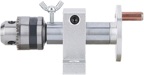 Miniatura 8 de Centro giratorio vivo de carpintería de bricolaje con llave para mini máquina de torno