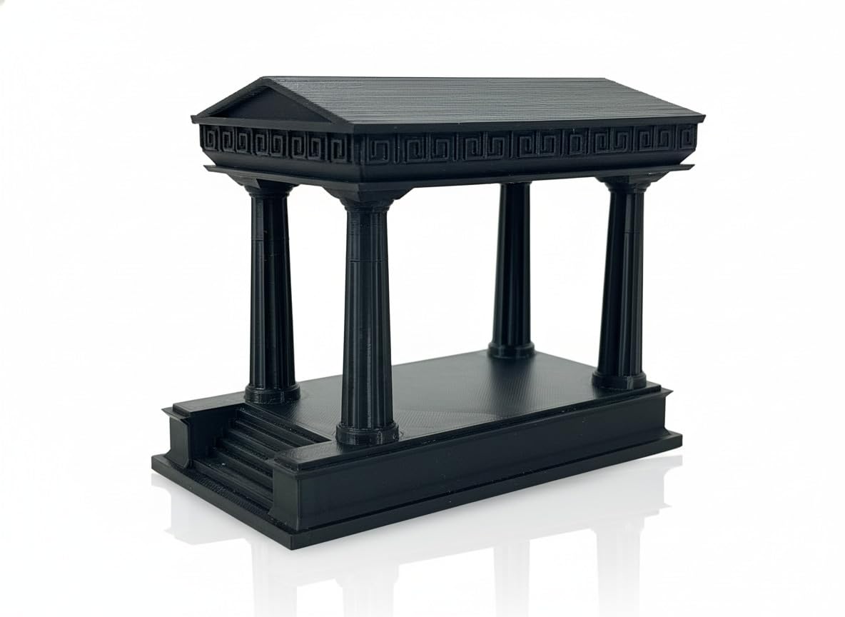 Ancient Greece Style Diecast Car Display | (Car Not Included