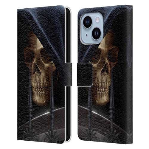 Étui en cuir iPhone 14 Plus Tom Wood Moissonneuse finitions premium