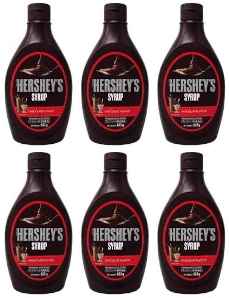 Amazon | ハーシーズチョコレートシロップ(623g×6本) | Hershey