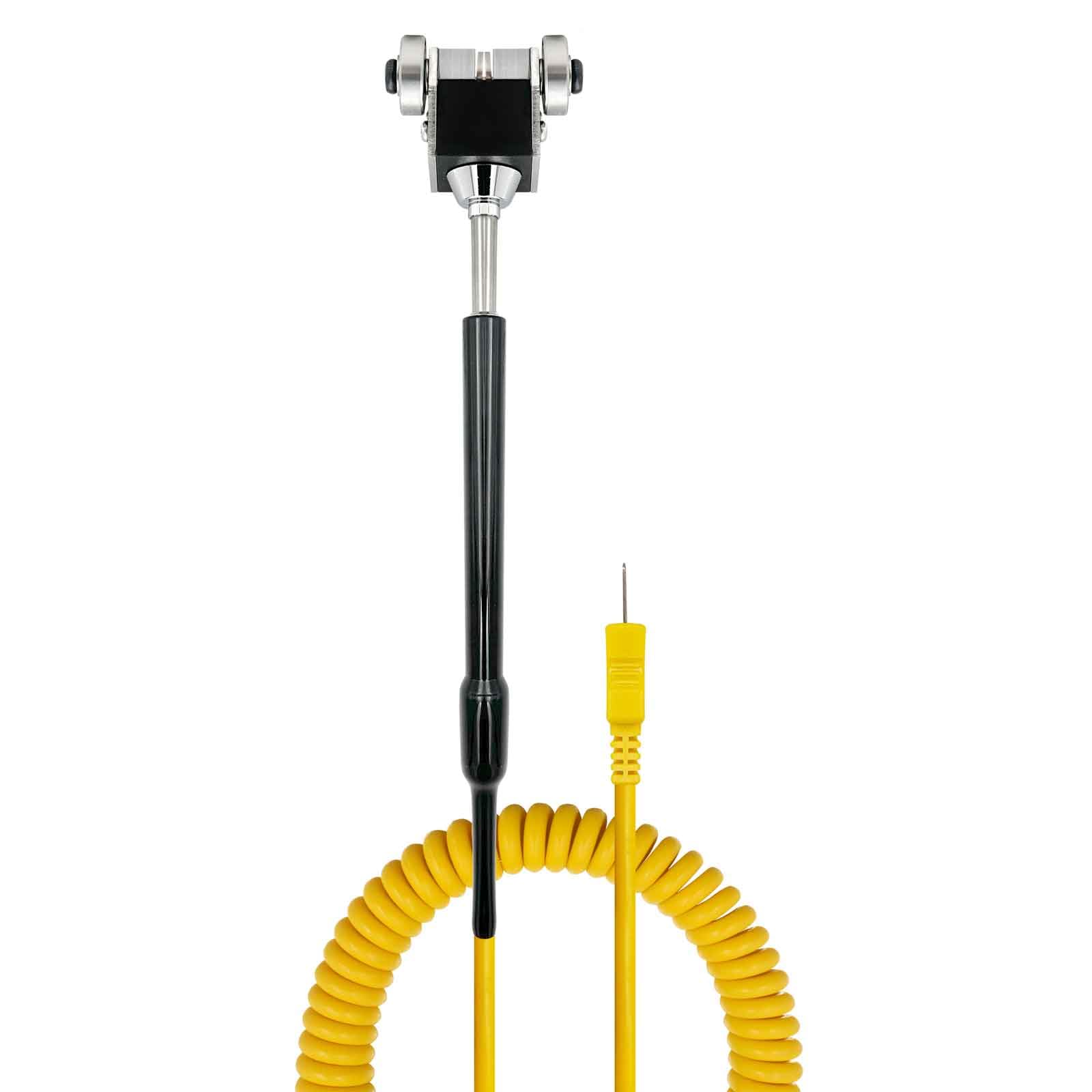 PerfectPrime TL8810 K-Type - Sonda de temperatura termopar de rodillo de rueda (600.0 °C)