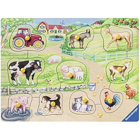 Ravensburger Kinderpuzzle - 03689 Morgens Cover