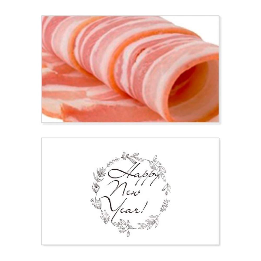 Tarjeta conmemorativa de Año Nuevo con diseño de Lamb Roll y texto original 5