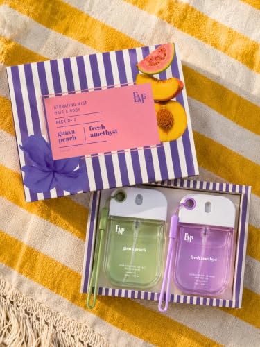 Image of EM5 Hair & Body Mist Set of 2 | Fruity Floral | Hydrating Mist For Women
