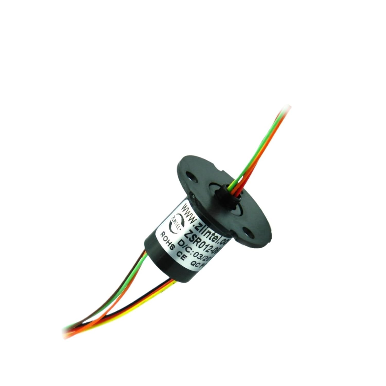1PCS Robot arm Conductive Ring 6-Way 2A 12.5mm Diameter Compact Slip Ring Motor Connector