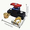2Pcs Battery Disconnect Switch 12 Volt 24 Volt, High Conductivity Battery Cut Off Switch, Pure Copper Manual Rotary Battery Shut Off Switch for Car Truck RV Boat Power Control #2