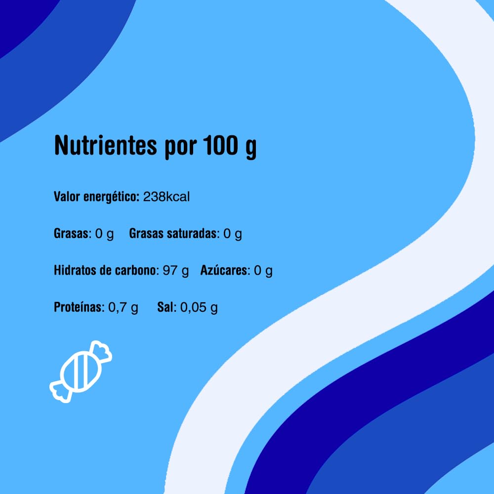 Intervan Pictolin Caramelos duros sin azúcar de menta completa, dulces de menta fuertes, 1 kg