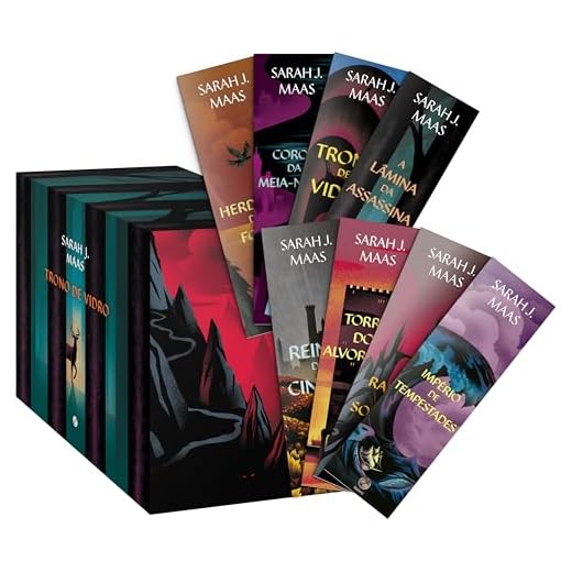 Box Trono de vidro - Novas capas