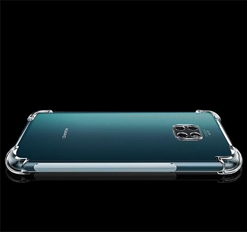 Miniatura 5 de iCoverCase Compatible con Huawei Mate 20 Pro, funda delgada de poliuretano termoplástico suave con absorción de golpes, transparente
