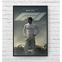 Amazon.co.jp: 映画ポスター エフワン F1 ブラッドピッド 11×17インチ