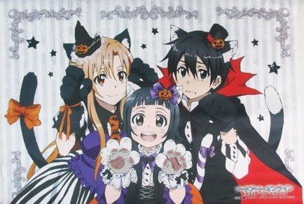 Amazon ソードアート オンライン タペストリーb ハロウィン アニメ 萌えグッズ 通販