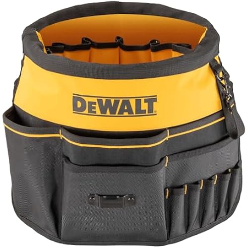 DEWALT Tool Organizer, 37 Pockets and Loops for Tool Storage Including a TOUGHCASE Pocket (DWST560109)