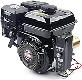 BounceyCart 212CC 4 Stroke Engine 7.5HP Electric Start Horizontal Engine Industrial Grade OHV Gasoline Engine Go Kart Gas Engine Motor for Compressor Scarifier Lawnmower