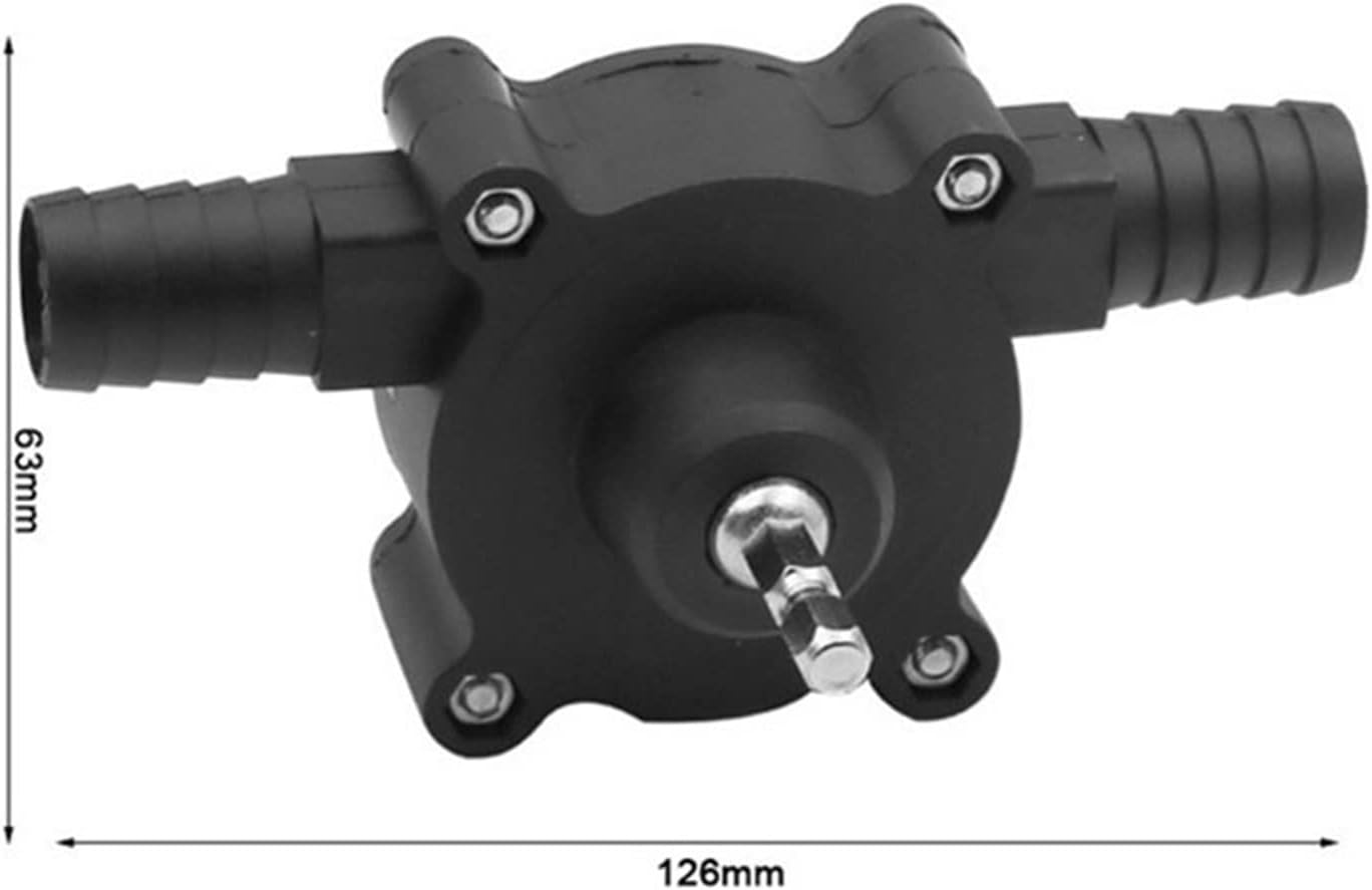 Mini Submersible Portable Electric Water Pump Portable Electric Drill Pump Mini Hand Self-priming Home Garden Outdoor Tool