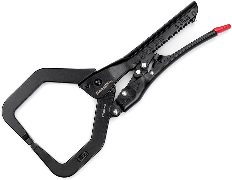 STARWORK TRUE MECHANIC™ Automatic C-Clamps Locking Pliers 11-inch