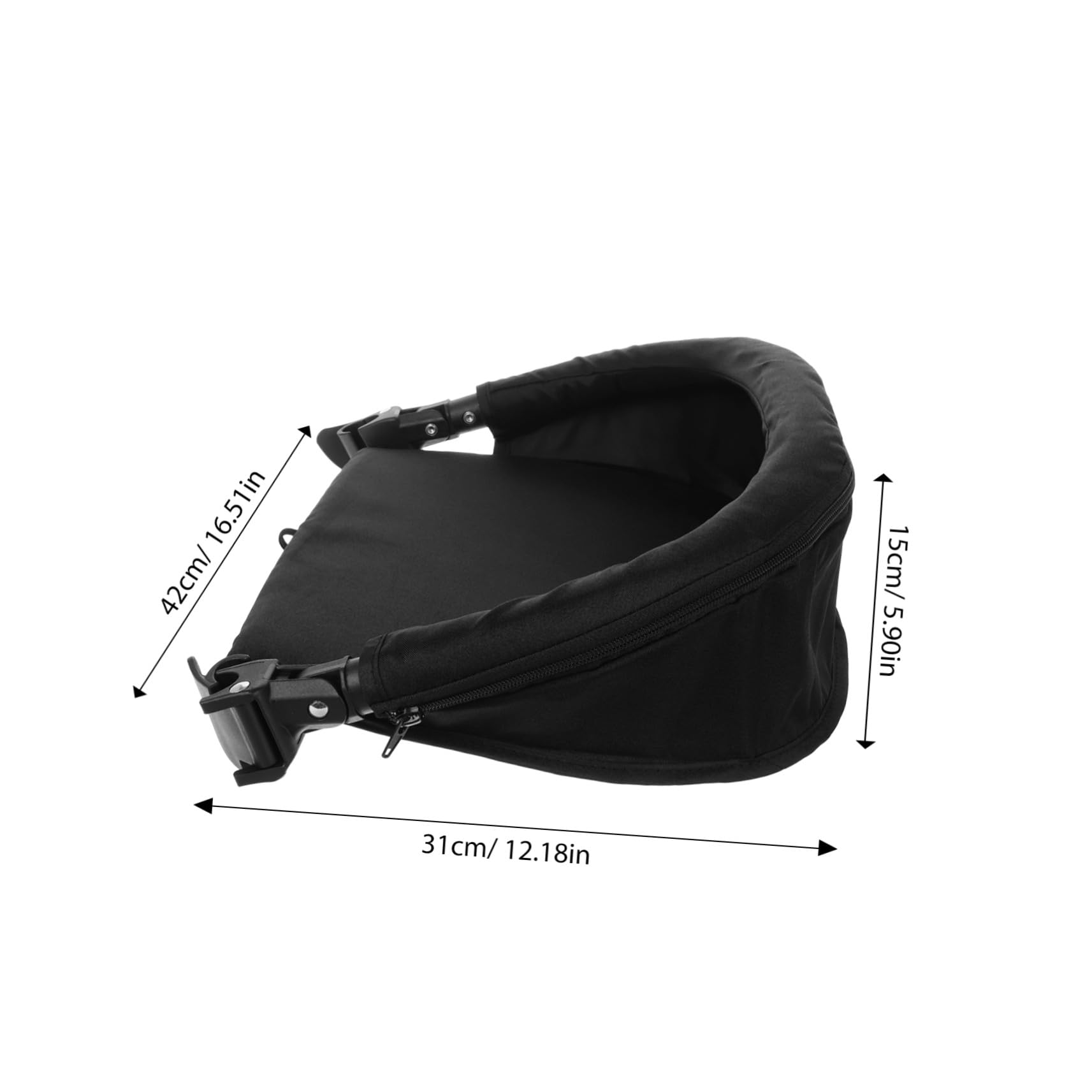 Beaupretty Poggiapiedi Passeggino Estensione Regolabile per Poggiagambe Accessori per Passeggini Seduta Estesa Supporto per Piedi Vassoio per Snack