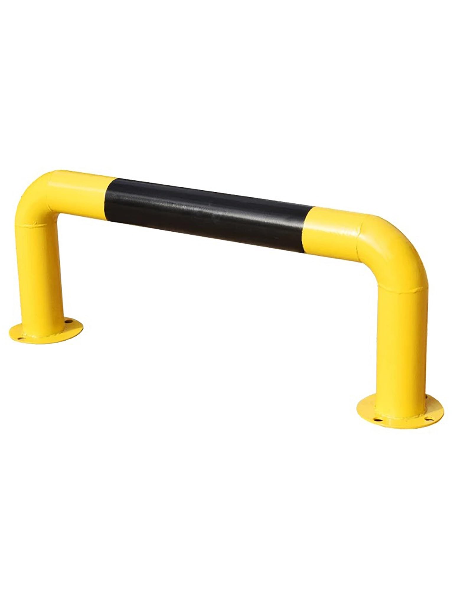 WDSOPK U-Shaped Guardrail Prevent Collision Bar,Heavy-Duty Steel Wheel Stopper for Parking - Car Positioner for Garage, Driveway & Outdoor（60x30x0.15cm）