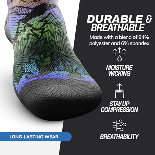 Outway Ankle Socks - Moisture-Wicking, Breathable Comfort with Arch Support - Durable Polyester & Spandex Blend3