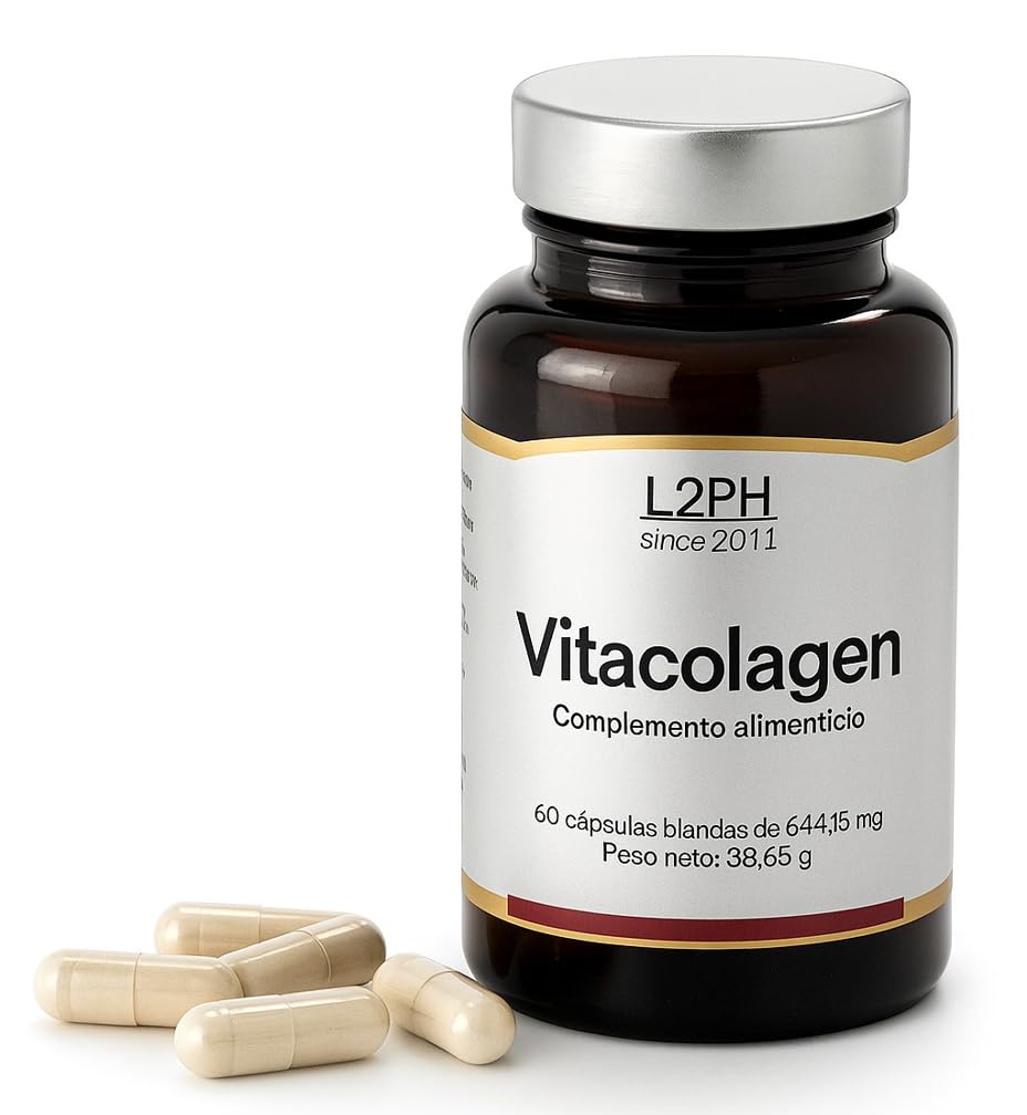 VITACOLAGEN – Colágeno UC-II® + PEA Ultramicronizada | Alivio del Dolor Articular, Antiinflamatorio Natural y Regenerador de Cartílago | Mejora la Movilidad y Flexibilidad | 60 Cápsulas