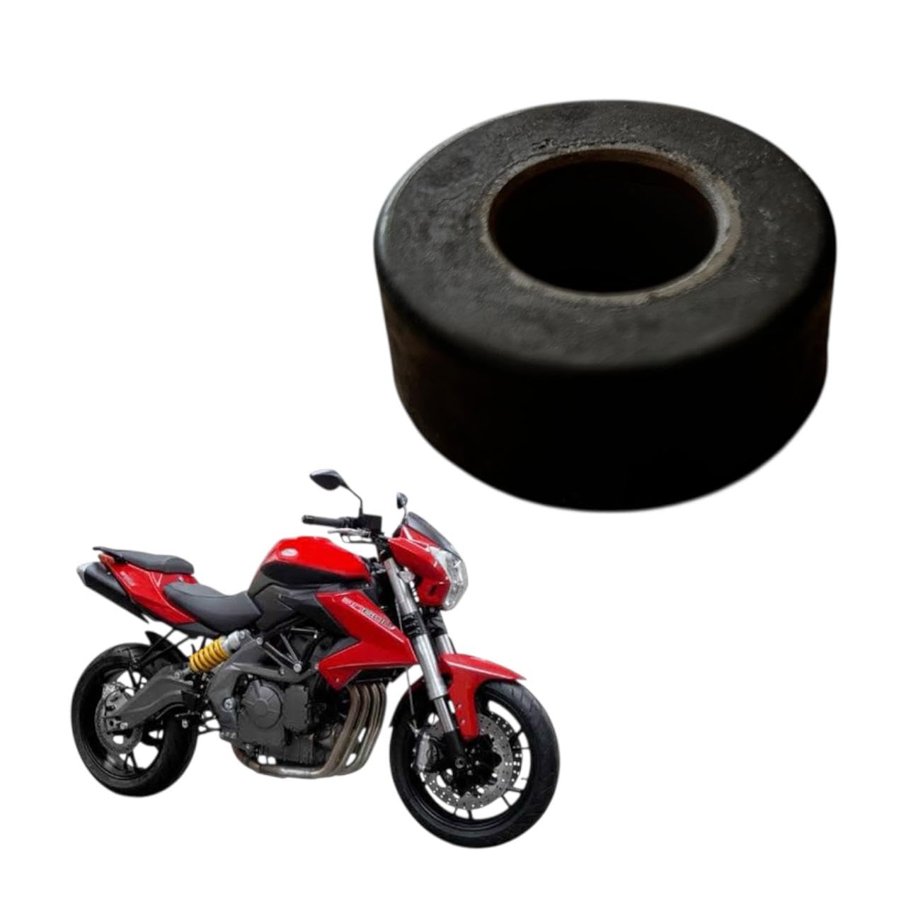 VT Auto Spokit Rubber Suspension Bush for Benelli TNT 600i, GT600, TNT 300, 302r Motorcycle Models, Black-image-16